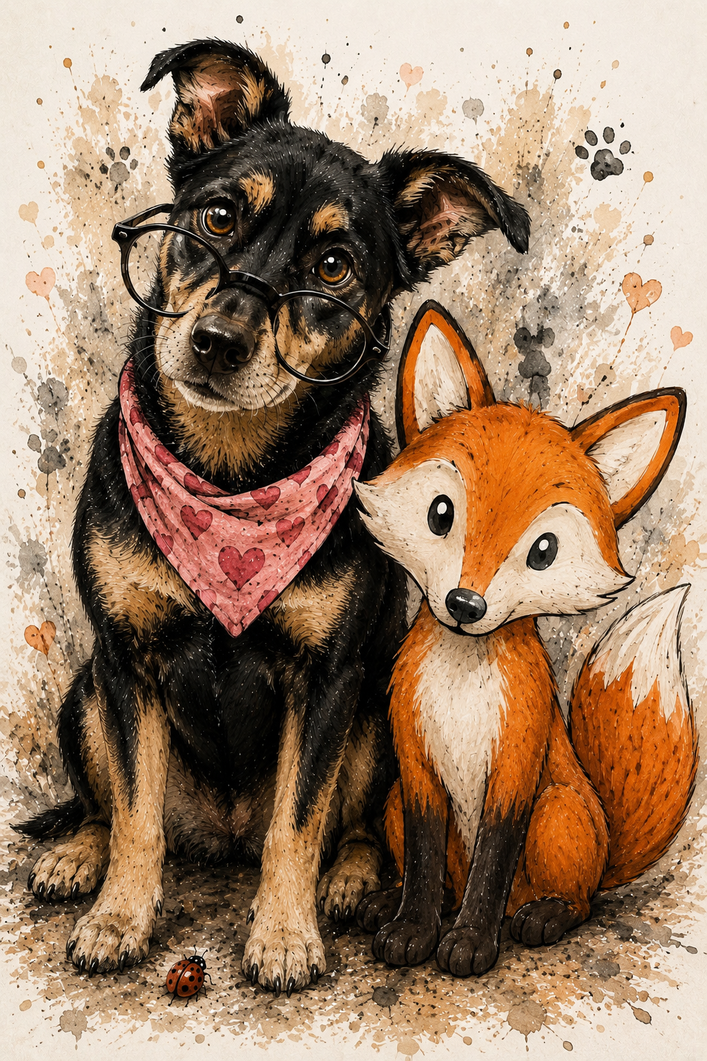 the b word bella and fancy fox